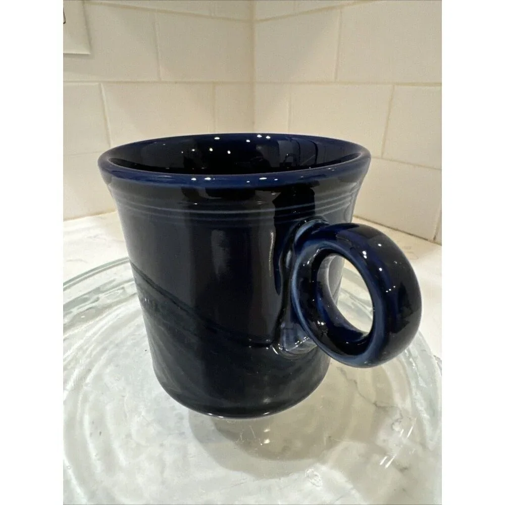 Cobalt Blue FIESTA Homer Laughlin HLC China USA Tom & Jerry Mug